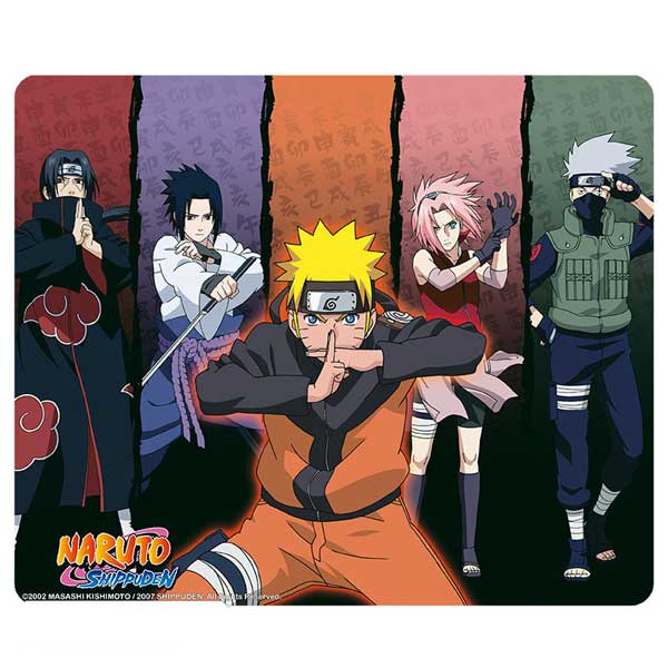 Naruto Shippuden Mousepad - Group