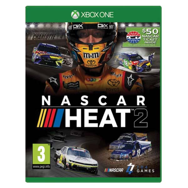 NASCAR: Heat 2 [XBOX ONE] - BAZÁR (használt termék)