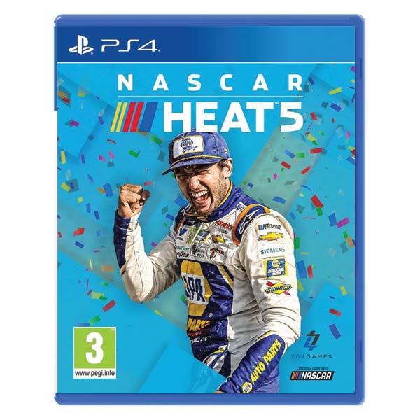 NASCAR: Heat 5 [PS4] - BAZÁR (használt termék)