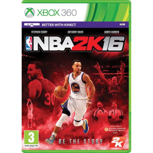 NBA 2K16 [XBOX 360] - BAZÁR (használt termék)