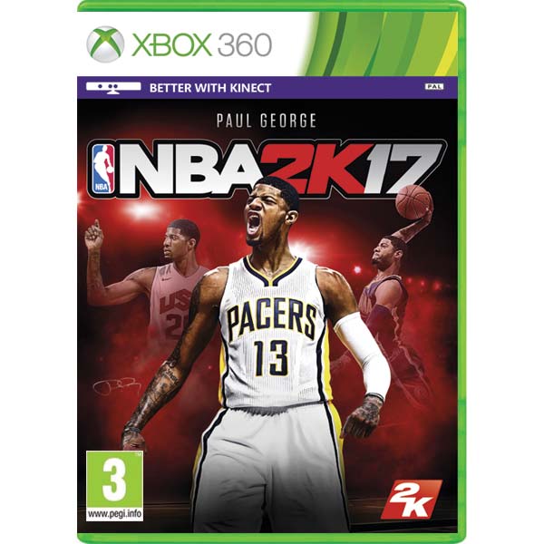 NBA 2K17 [XBOX 360] - BAZÁR (használt termék)