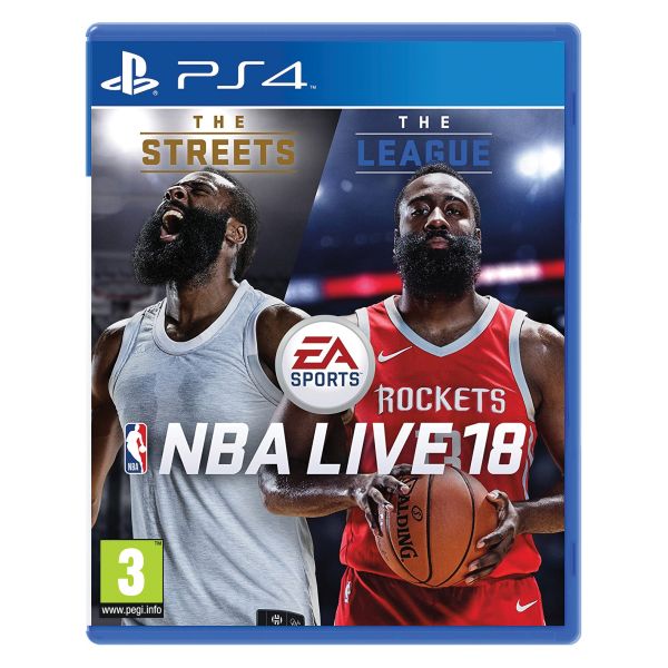 NBA Live 18 [PS4] - BAZÁR (Használt termék)