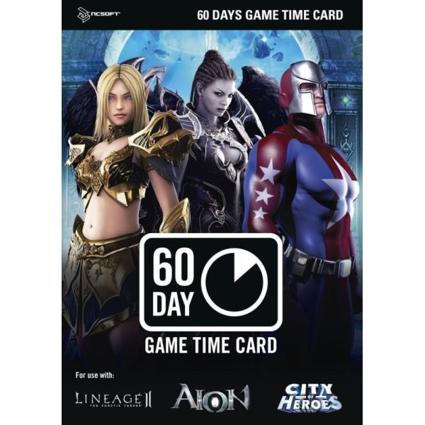 Lineage II + 60 napos Game Time Card
