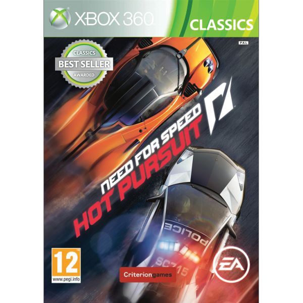 Need for Speed: Hot Pursuit- XBOX 360- BAZÁR (használt termék)