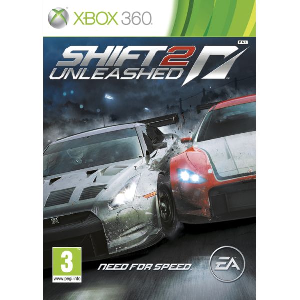 Need for Speed Shift 2: Unleashed- XBOX 360- BAZÁR (használt termék)