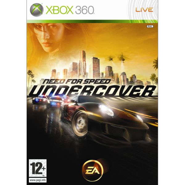 Need for Speed: Undercover CZ - XBOX 360- BAZÁR (Használt áru)