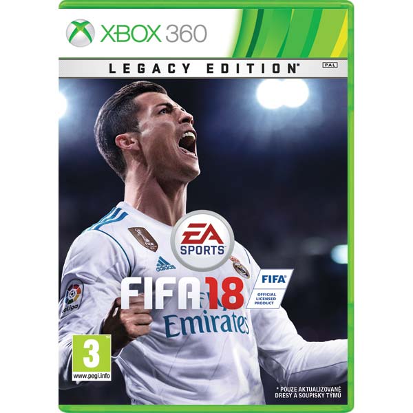 FIFA 18 (Legacy Edition) [XBOX 360] - BAZÁR (Használt termék)