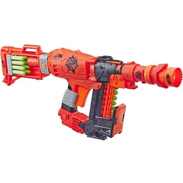 Nerf Nailbiter Zoom and Doom Zombie Strike Blaster