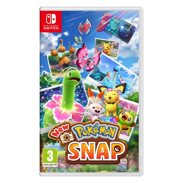 New Pokémon Snap [NSW] - BAZÁR (használt áru)