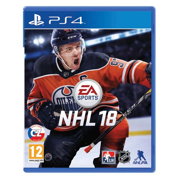 NHL 18 CZ [PS4] - BAZÁR (Használt termék)