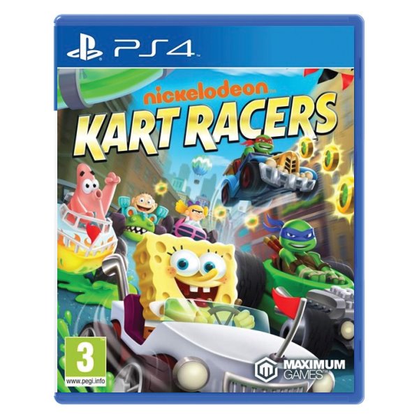 Nickelodeon Kart Racers [PS4] - BAZÁR (használt termék)