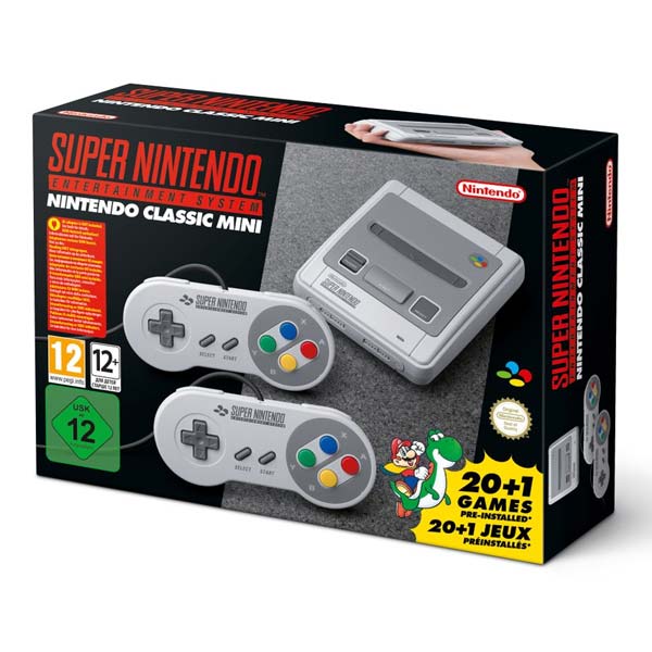 Nintendo Classic Mini: Super Nintendo Entertainment System (SNES) - OPENBOX (Kibontott csomagolás, teljes garancia)
