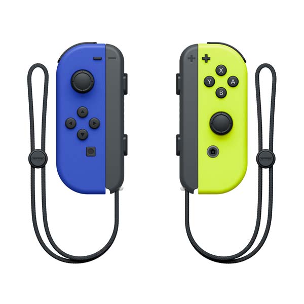 Nintendo Joy-Con Pair, blue / neon yellow - BAZÁR (használt termék)