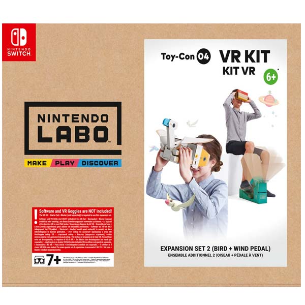 Nintendo Switch Labo VR Kit Expansion Set 2 (Bird + Wind Pedal) - OPENBOX (Bontott termék teljes garanciával)