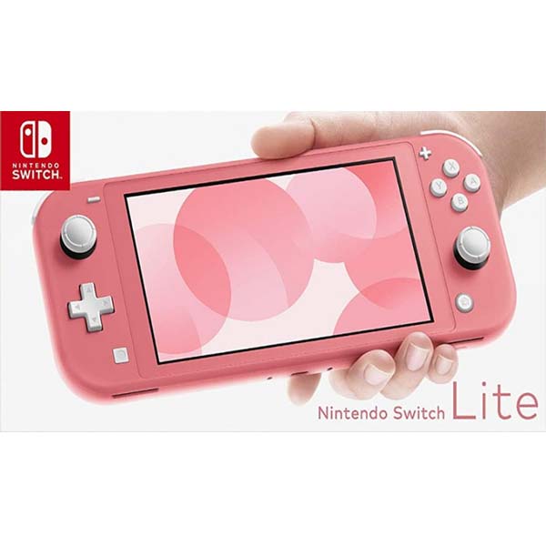 Nintendo Switch Lite, coral - BAZÁR (használt termék)