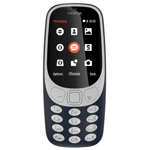 Nokia 3310 Dual SIM 2017, kék