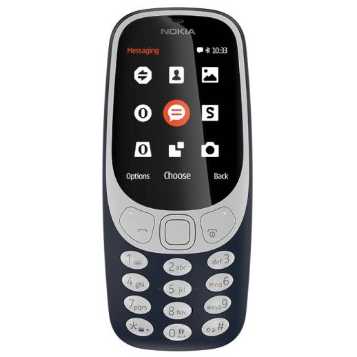 Nokia 3310 Dual SIM 2017, blue - OPENBOX (Bontott csomagolás, teljes garancia)