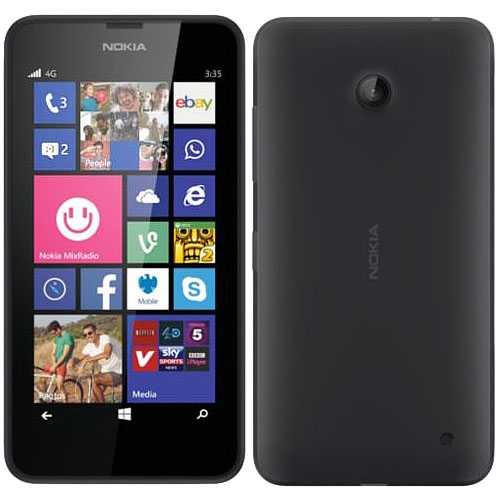 Nokia Lumia 635, WindowsPhone 8 | Black, A osztály - használt, 12 hónap garancia