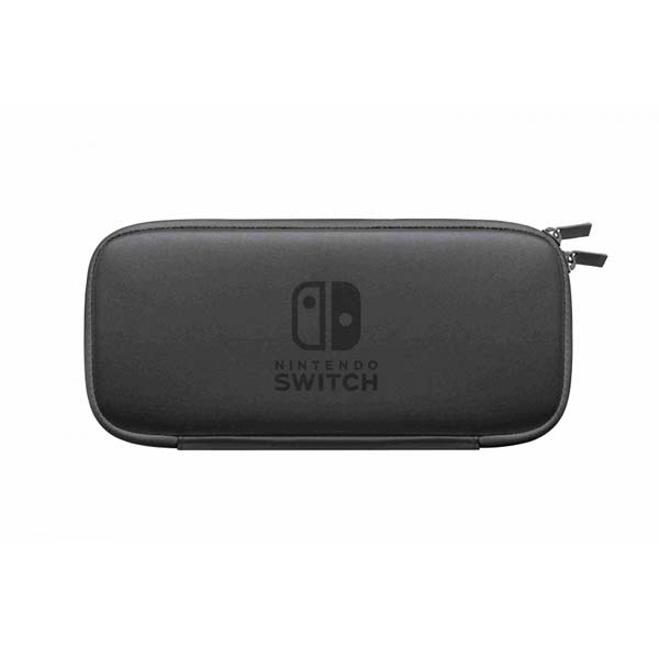 Védőtok és fólia Nintendo Switch konzolhoz, fekete