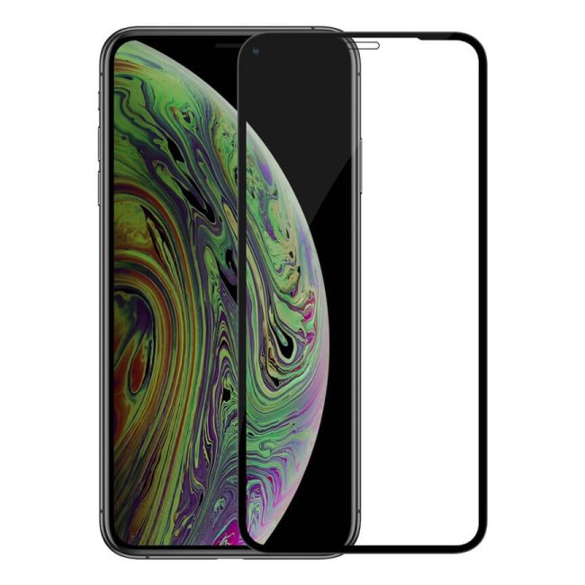 Védőüveg Nillkin 2.5D CP+ PRO Apple iPhone 11 Pro Max, fekete