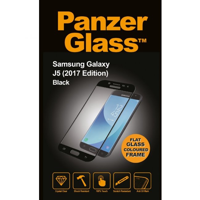 Temperált védőüveg PanzerGlass egész kijelzőre  Samsung Galaxy J5 (2017) - J530F
