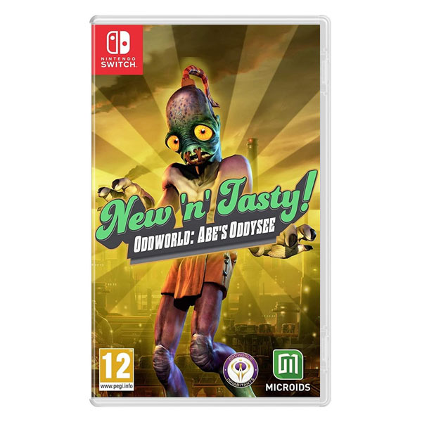 Oddworld: Abes Oddysee New ’n’Tasty [NSW] - BAZÁR (használt termék)