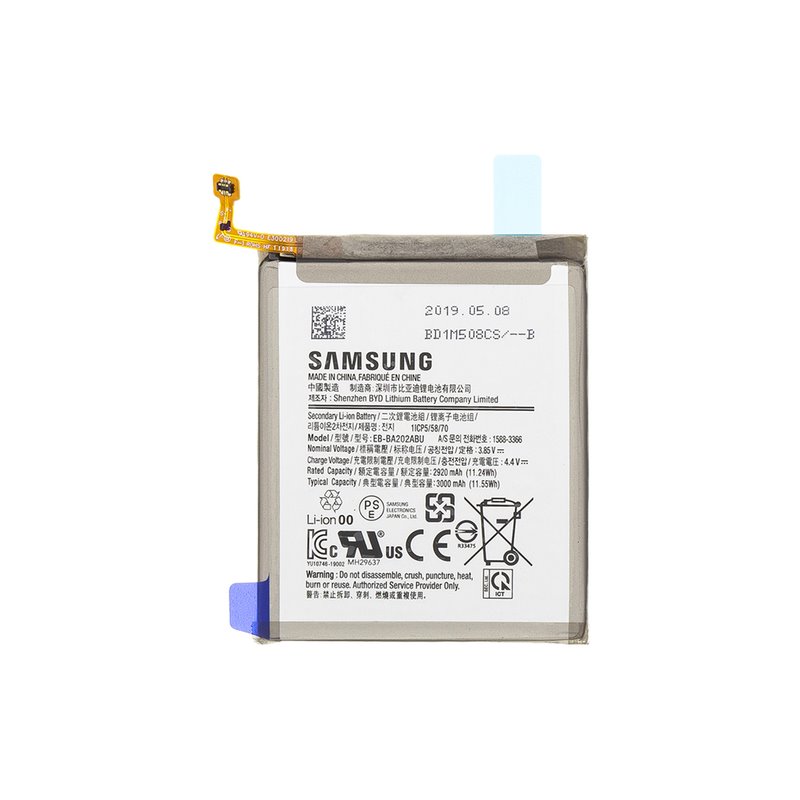 Eredeti akkumulátor Samsung Galaxy A20e - A202F (3000 mAh) Eredeti akkumulátor Samsung Galaxy A20e - A202F (3000 mAh)