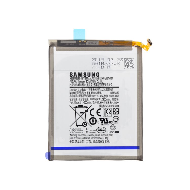 Eredeti akkumulátor  Samsung Galaxy A50 számára - A505F (4000 mAh)
