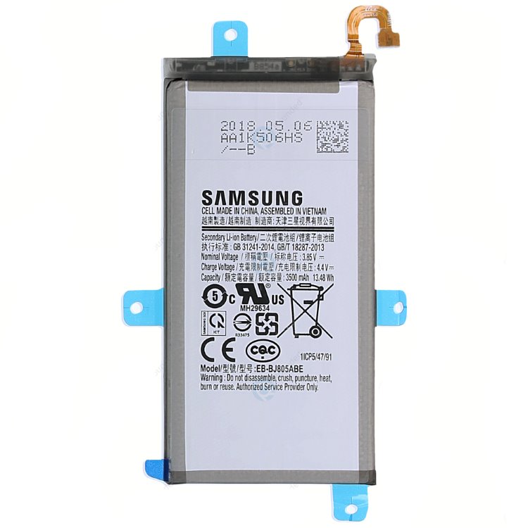 Eredeti akkumulátor Samsung Galaxy A6 Plus számára - A605F (3500 mAh)