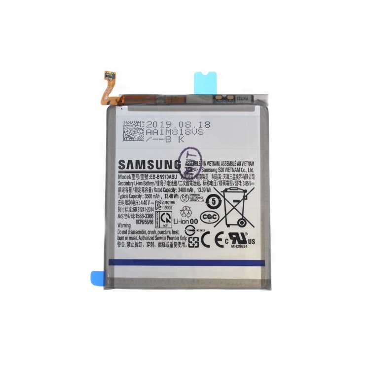 Eredeti akkumulátor Samsung Galaxy Note 10 számára - N970F (3500mAh) Eredeti akkumulátor Samsung Galaxy Note 10 számára - N970F (3500mAh)