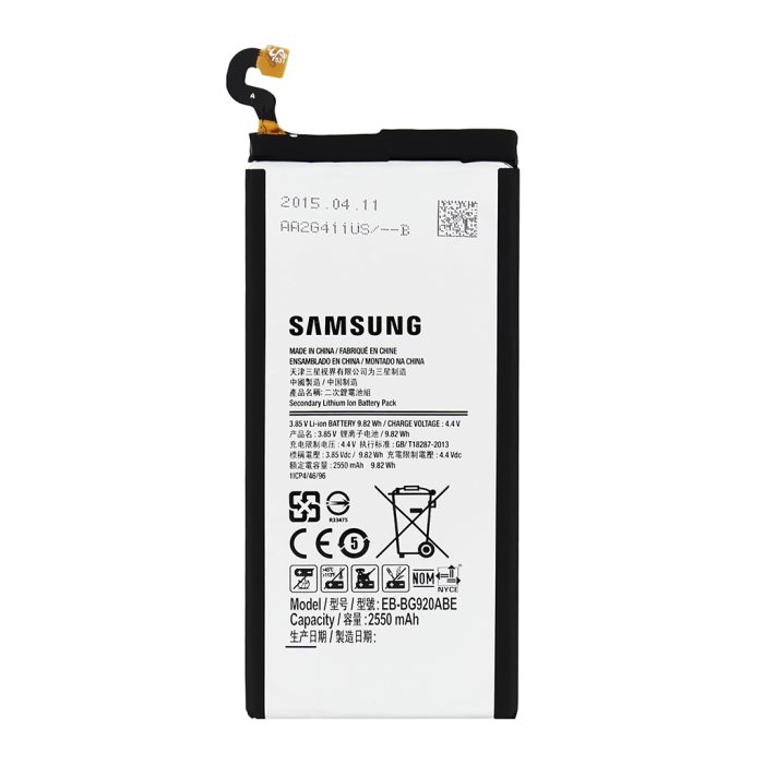 Samsung Galaxy S6 - G920F (2550mAh) eredeti akkumulátor