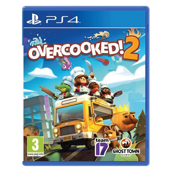 Overcooked 2 [PS4] - BAZÁR (használt)