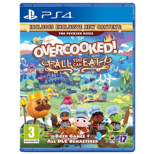 Overcooked! All You Can Eat [PS4] - BAZÁR (használt áru)