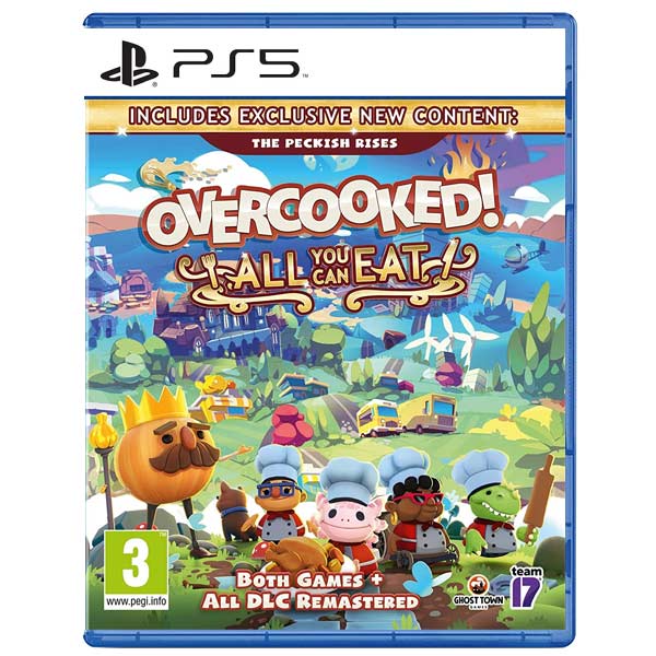 Overcooked! All You Can Eat [PS5] - BAZÁR (használt áru)