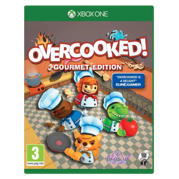 Overcooked [XBOX ONE] - BAZÁR (Használt termék)