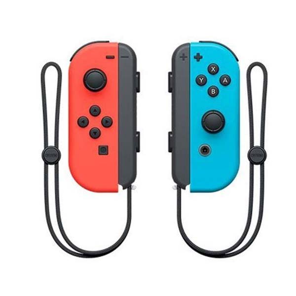 Nintendo Joy-Con Pair, neon red / neon blue - BAZÁR (használt termék)