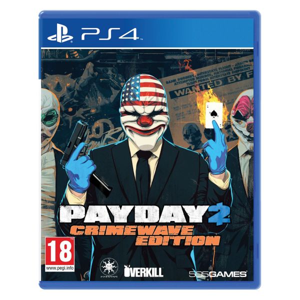 PayDay 2 (Crimewave Edition) [PS4] - BAZÁR (használt termék)