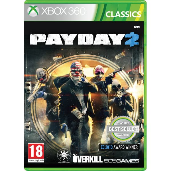 PayDay 2 XBOX 360 - BAZÁR (használt termék)