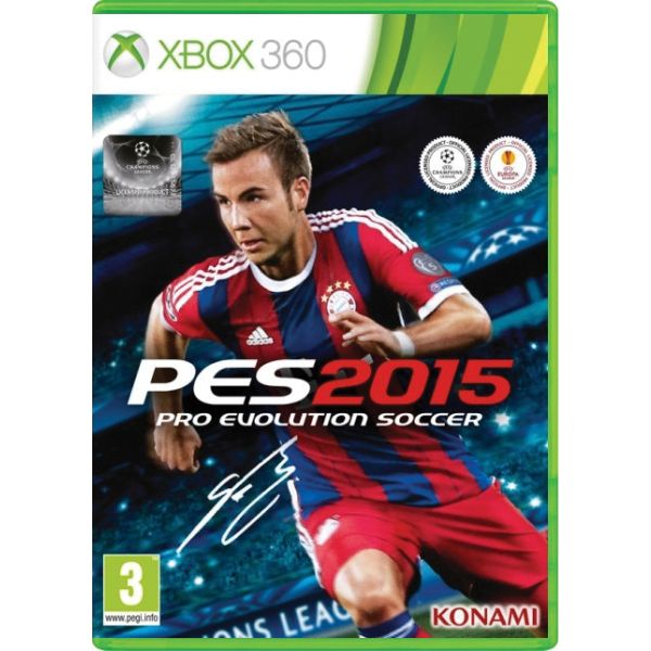 PES 2015: Pro Evolution Soccer [XBOX 360] - BAZÁR (használt termék)