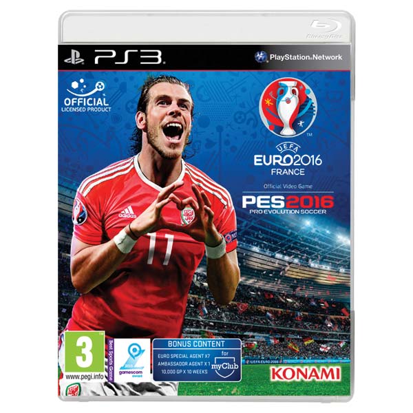 PES 2016: Pro Evolution Soccer (UEFA Euro 2016 Edition) [PS3] - BAZÁR (használt termék)