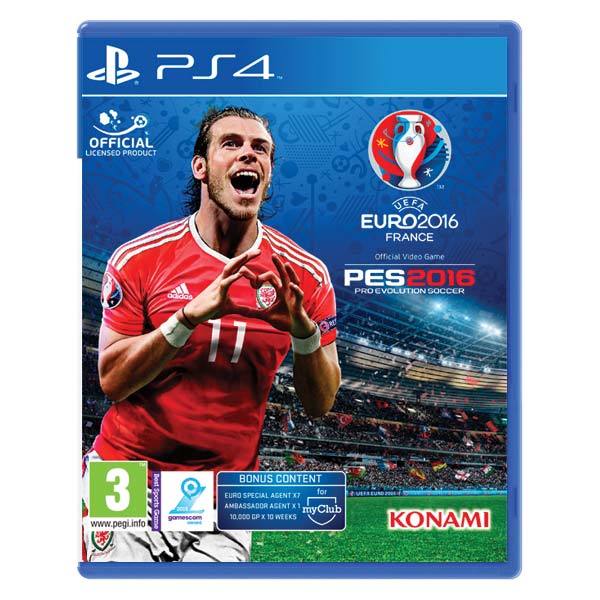 PES 2016: Pro Evolution Soccer (UEFA Euro 2016 Edition) [PS4] - BAZÁR (használt termék)
