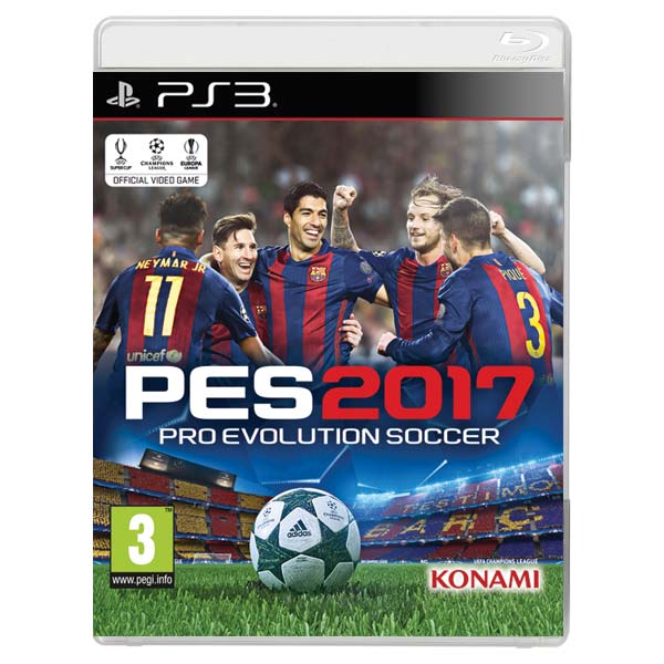PES 2017: Pro Evolution Soccer [PS3] - BAZÁR (használt termék)