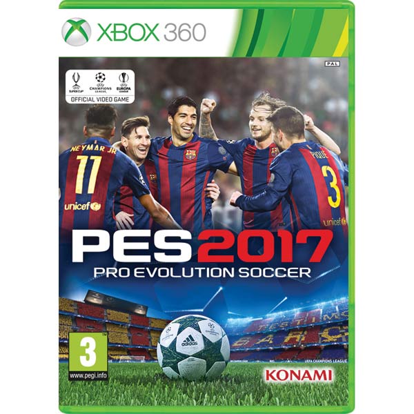 PES 2017: Pro Evolution Soccer [XBOX 360] - BAZÁR (használt termék)