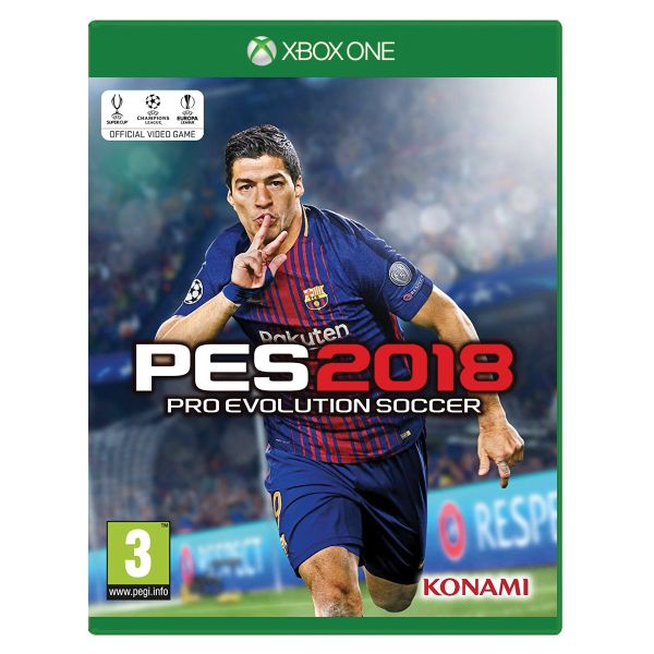 PES 2018: Pro Evolution Soccer [XBOX ONE] - BAZÁR (Használt termék)