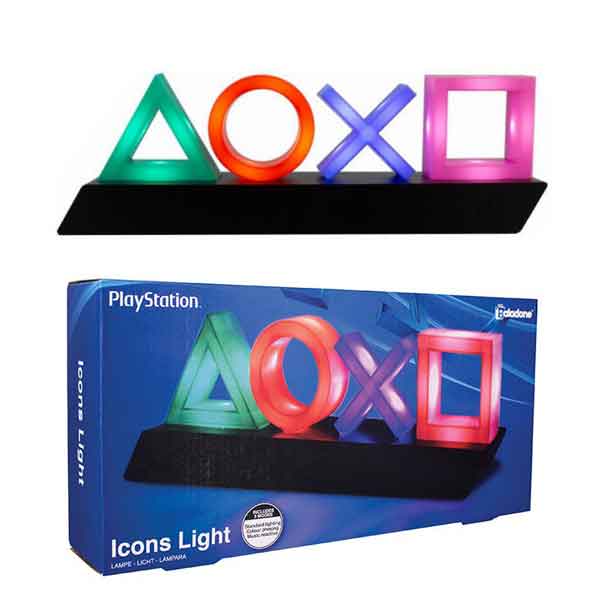 Playstation Icons Light USB - OPENBOX (Bontott termék teljes garanciával)