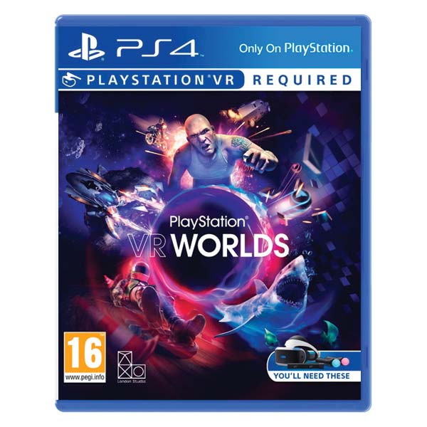 PlayStation VR Worlds [PS4] - BAZÁR (használt termék)