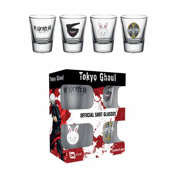Pohárka Tokyo Ghoul Set (4 db)