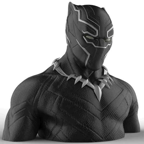 Persely Black Panther Bust