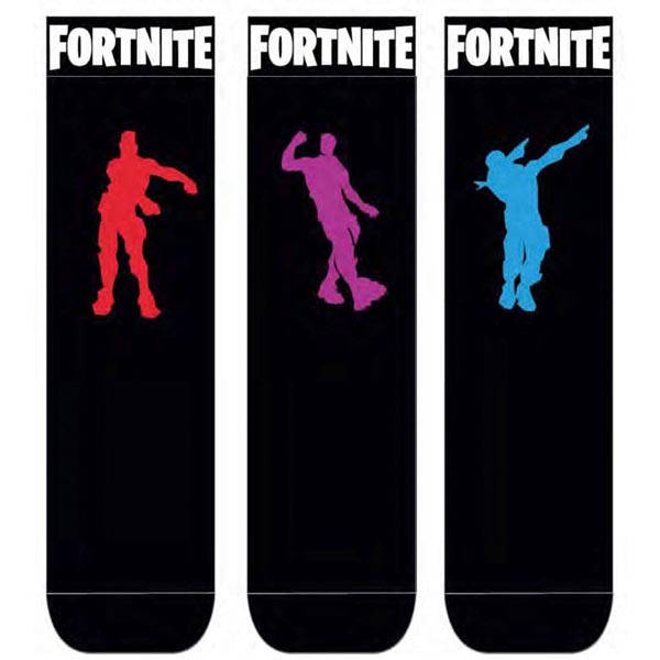 Zokni Fortnite Dance 3-Pack