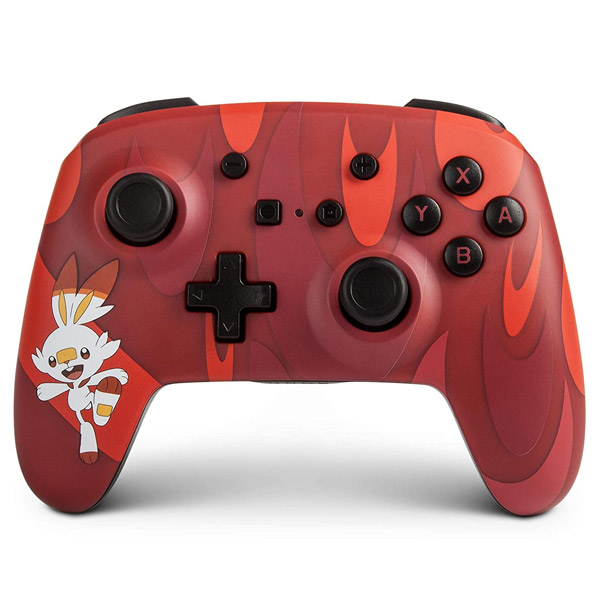 PowerA Enhanced Wireless Controller - Pokemon Scorbunny for Nintendo Switch PowerA Enhanced Wireless Controller - Pokemon Scorbunny for Nintendo Switch